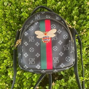 Unbranded black bee hand bag